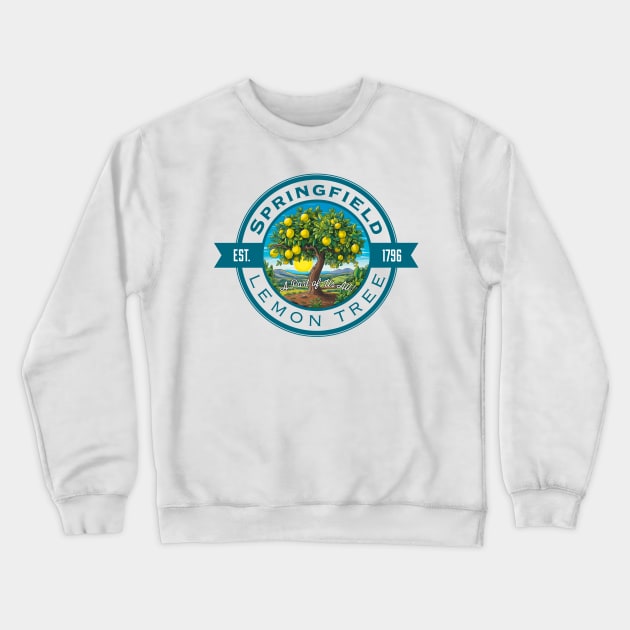 Springfield Lemon Tree Crewneck Sweatshirt by kvothewordslinger